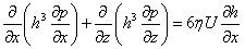 Reynolds Equation Reynolds Equation
